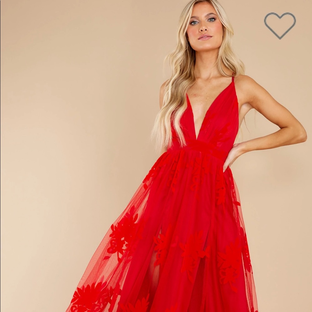 Red Maxi Dress